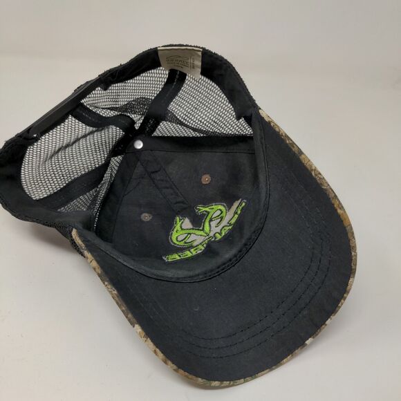 Realtree Edge Men's Snapback Mesh Back Camo Hat Brown OSFM Embroidered Logo - Picture 9 of 10